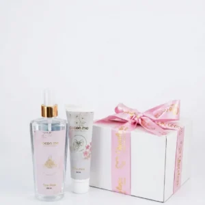 Tiny Pink Fabric Fragrance Spray and Hand Cream Gift Set