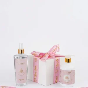 Rich Tiny Pink Body Cream and Fabric Fragrance Spray Gift Set